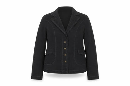 Womens UK Size 14 Mexx Black Basic Jacket