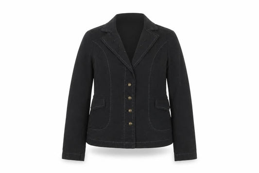Womens UK Size 14 Mexx Black Basic Jacket