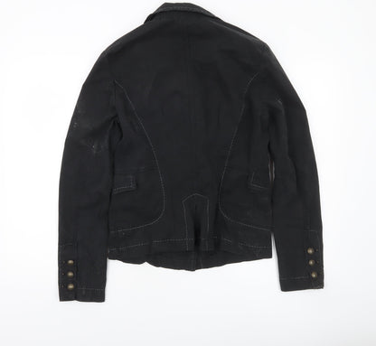 Womens UK Size 14 Mexx Black Basic Jacket