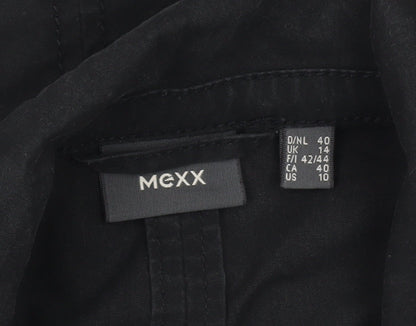 Womens UK Size 14 Mexx Black Basic Jacket