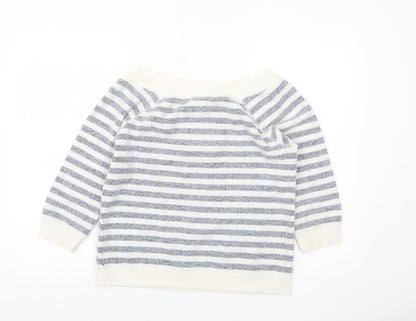 Womens UK Size 10 New Look Blue Pullover Sweatshirt