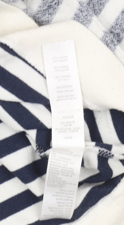 Womens UK Size 10 New Look Blue Pullover Sweatshirt