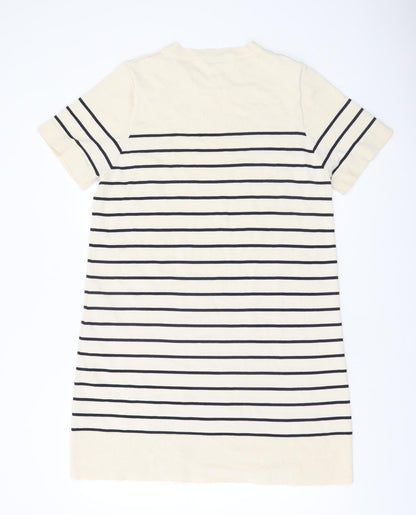 Womens UK Size 14 Zara T-Shirt Dress