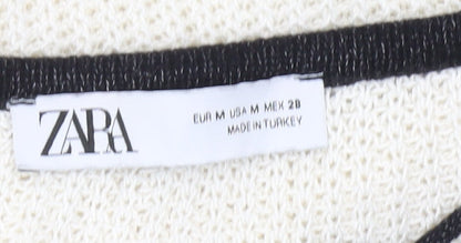 Womens UK Size 12 Zara Multicoloured Camisole Tank
