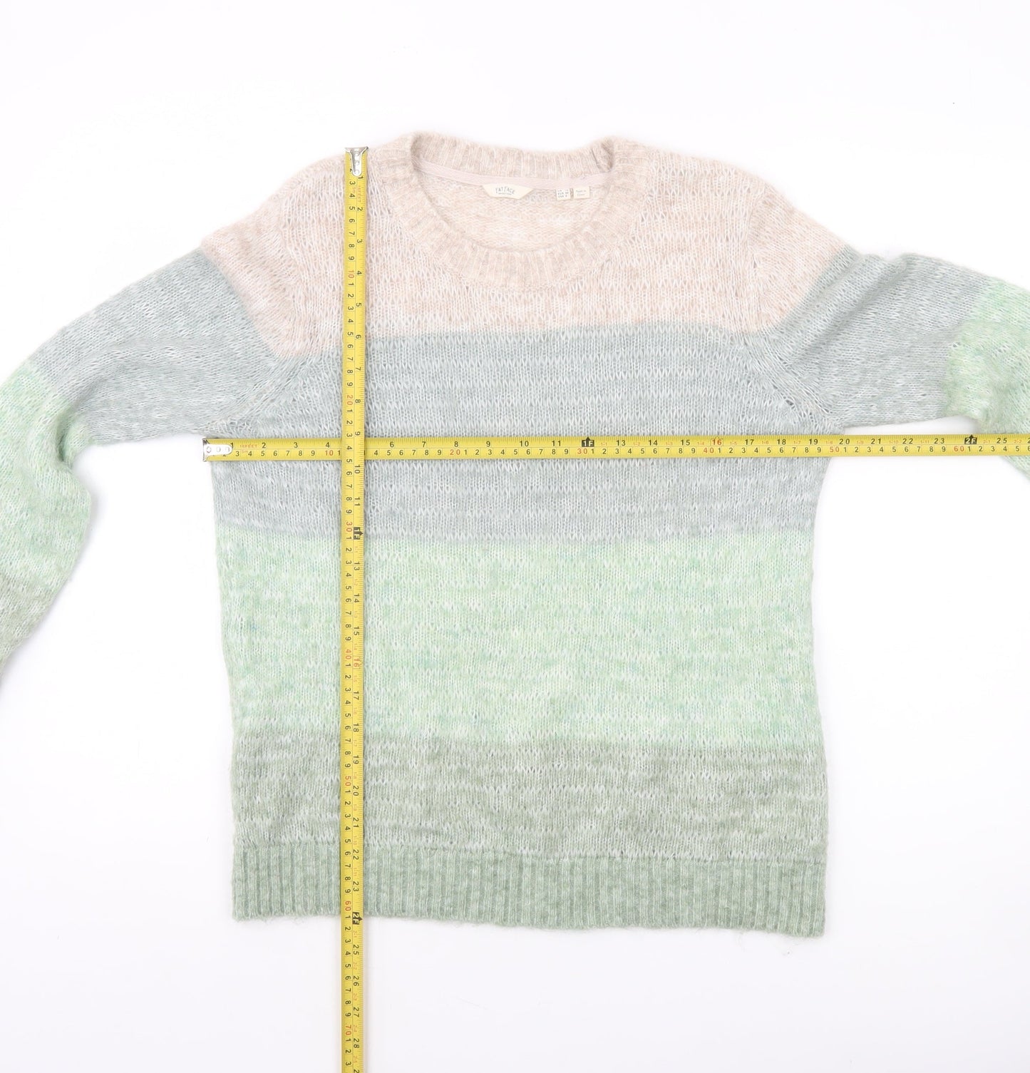 Fat Face Women’s Multicoloured Striped Knit Jumper Size 10