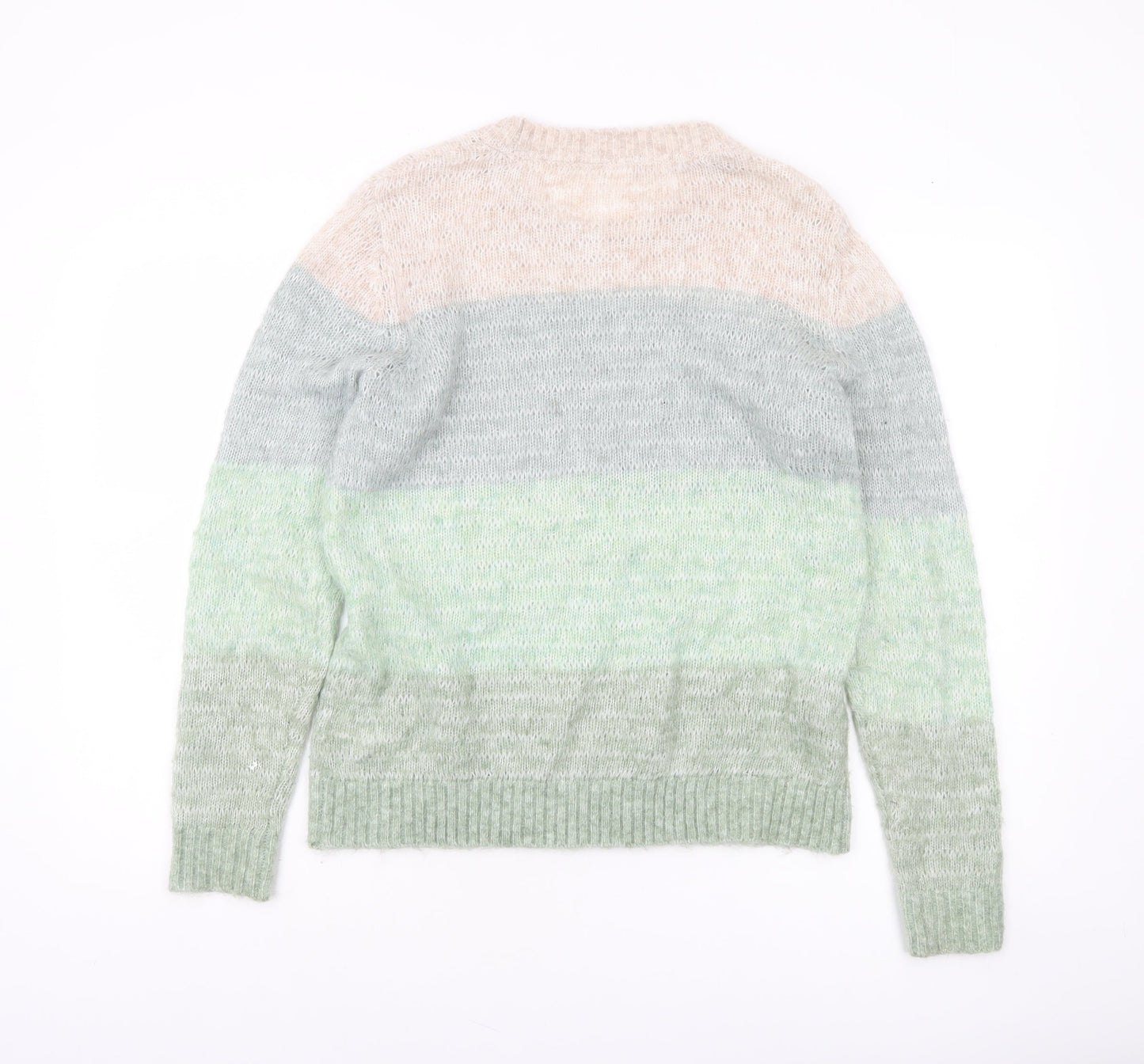 Fat Face Women’s Multicoloured Striped Knit Jumper Size 10