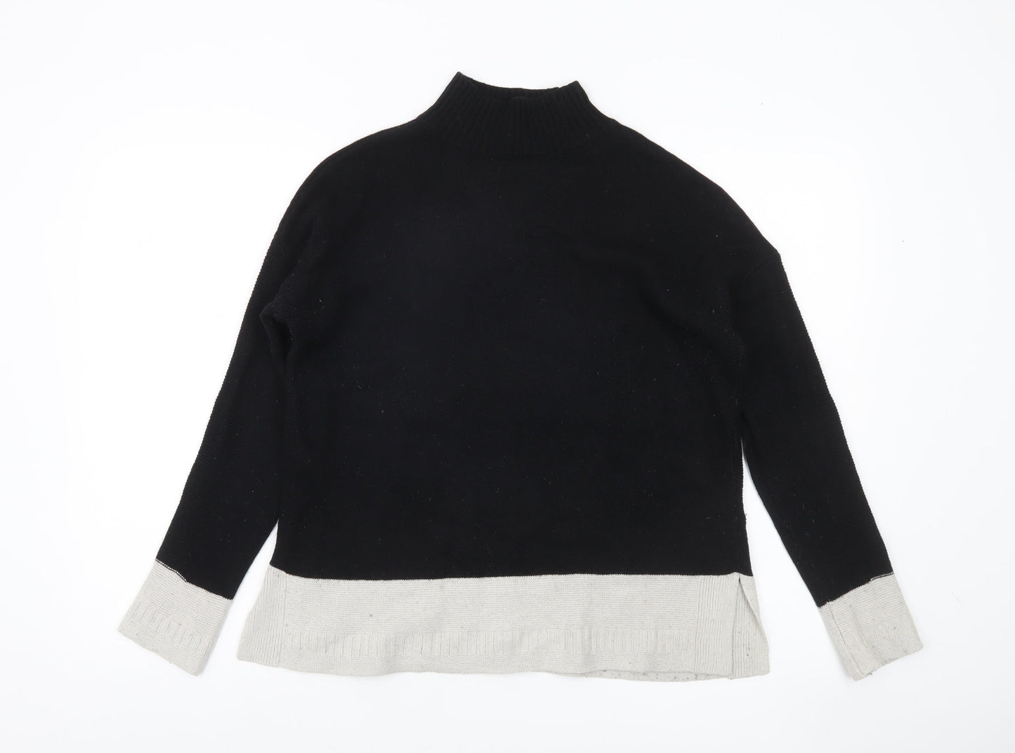 Jasper Conran Women’s Black Mock Neck Jumper Size 14