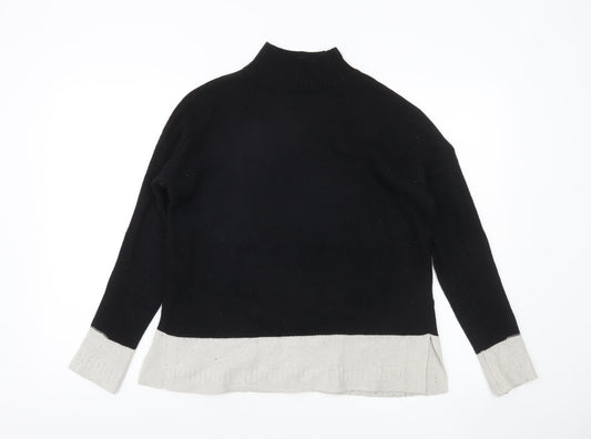 Jasper Conran Women’s Black Mock Neck Jumper Size 14