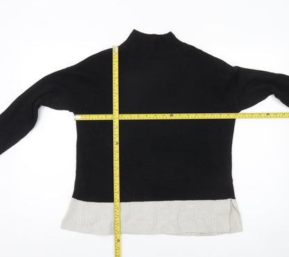 Jasper Conran Women’s Black Mock Neck Jumper Size 14