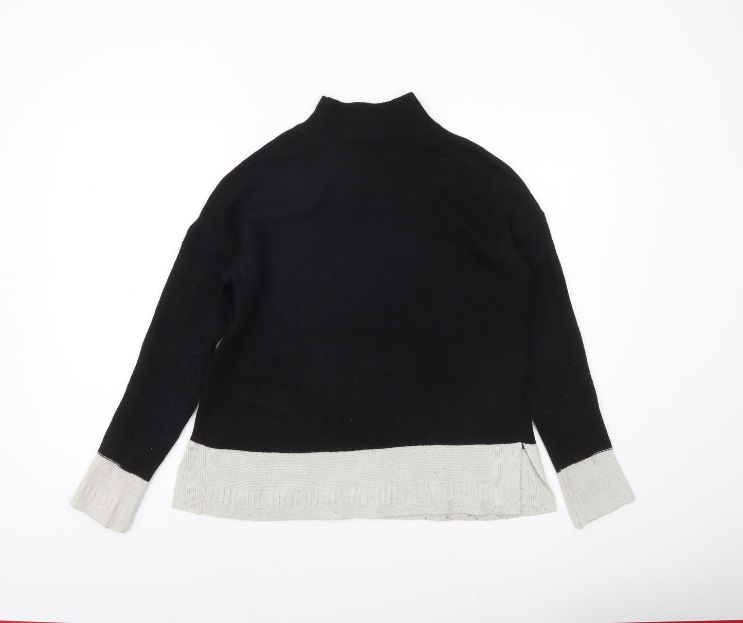 Jasper Conran Women’s Black Mock Neck Jumper Size 14