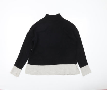 Jasper Conran Women’s Black Mock Neck Jumper Size 14