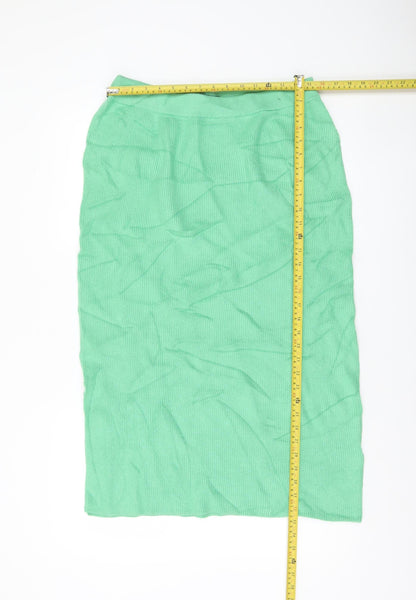 Womens UK Size L Marks and Spencer Straight & Pencil Knit Skirt