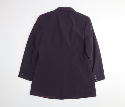 Womens UK Size 12 Gerry Weber Regular Purple Blazer