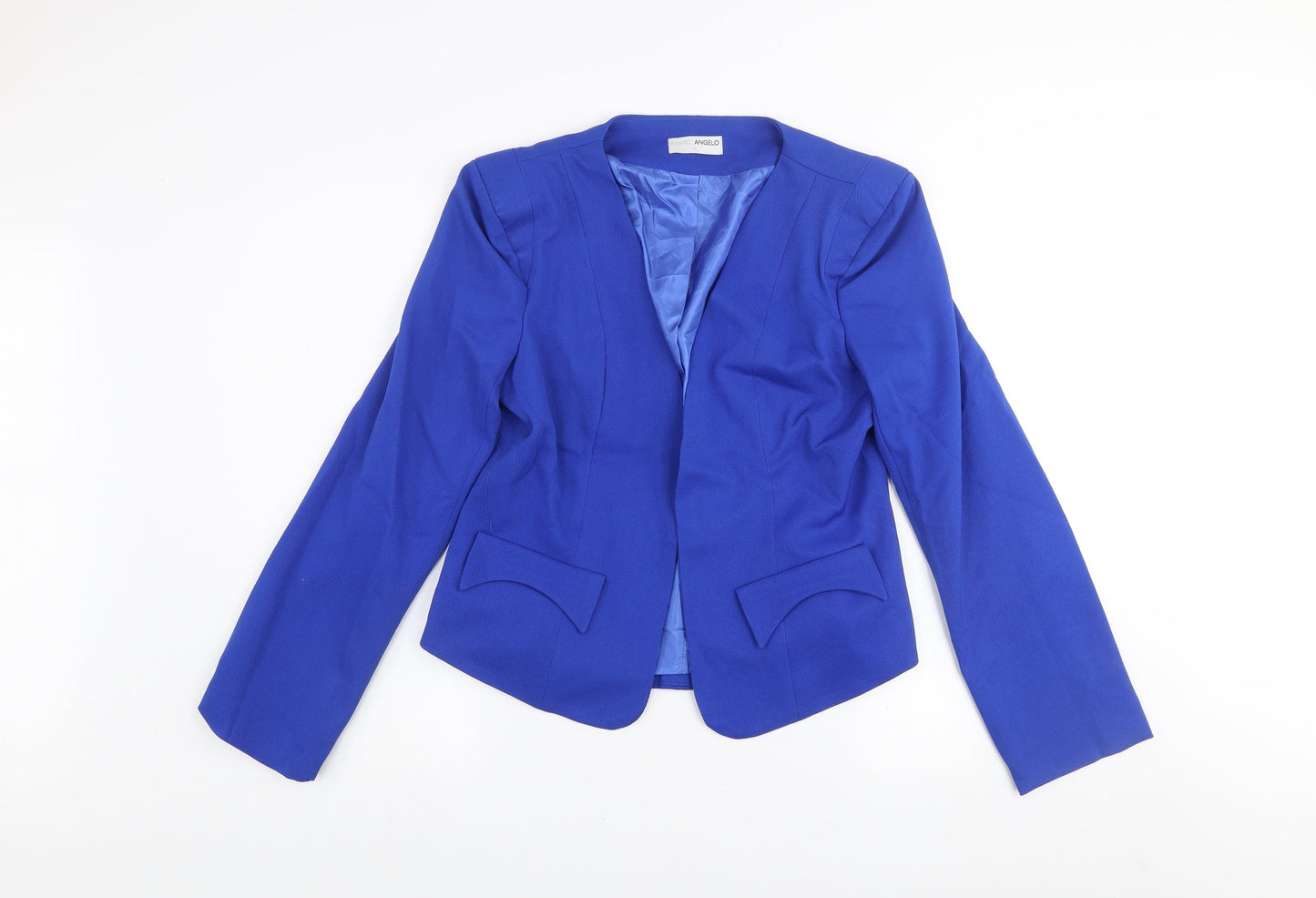 Womens UK Size 12 Marc Angelo Blue Basic Jacket