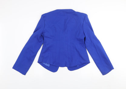 Womens UK Size 12 Marc Angelo Blue Basic Jacket
