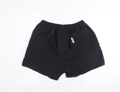 Dolphin Mens Black XL Athletic Running Shorts Polyester Quick Dry