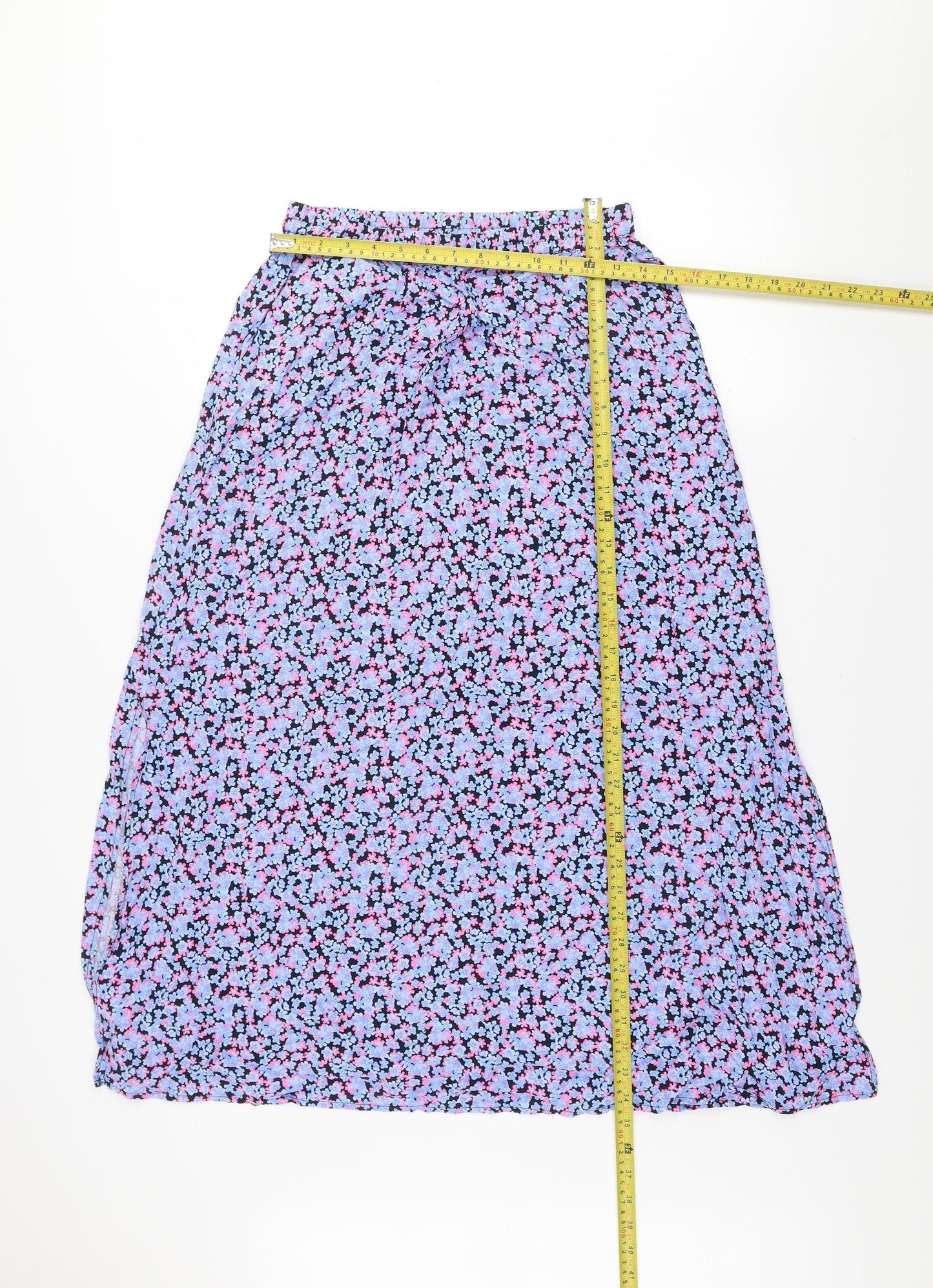Womens UK Size M VERO MODA Maxi Woven Skirt