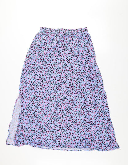 Womens UK Size M VERO MODA Maxi Woven Skirt