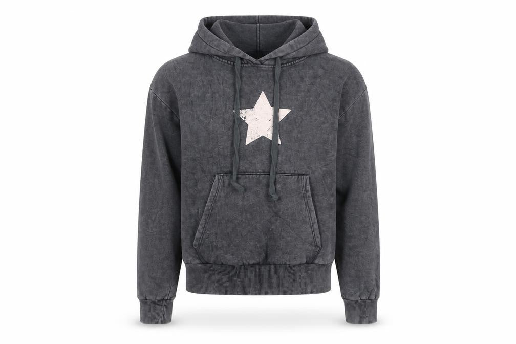 Womens UK Size S Bershka Grey Pullover Hoodie