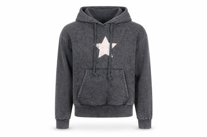 Womens UK Size S Bershka Grey Pullover Hoodie
