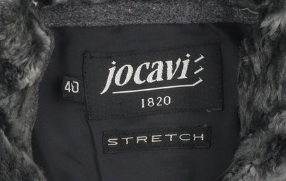 Womens UK Size 12 Jocavi Grey Pea Coat