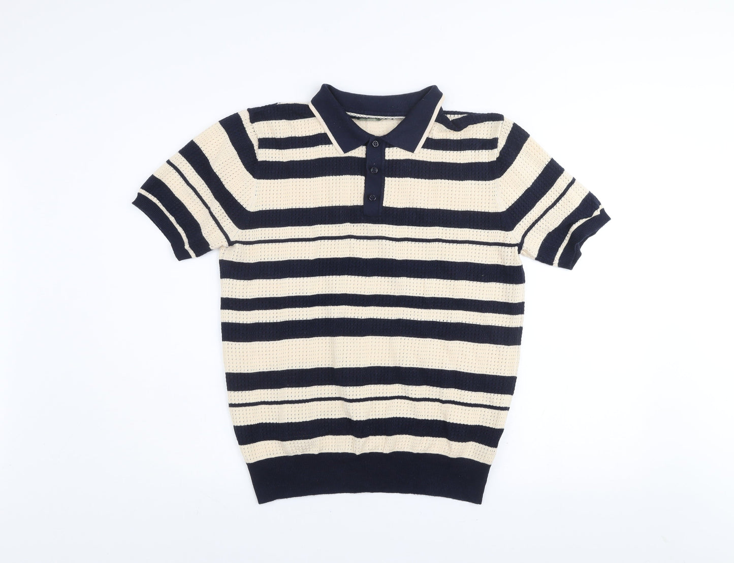 Mens UK Size M Moncrief London Viscose Blend Polo Shirt