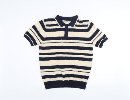 Mens UK Size M Moncrief London Viscose Blend Polo Shirt