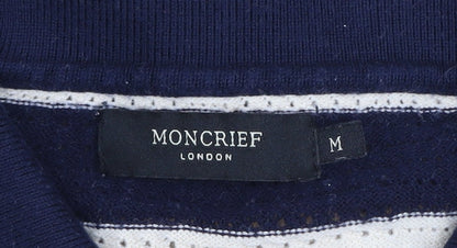 Mens UK Size M Moncrief London Viscose Blend Polo Shirt