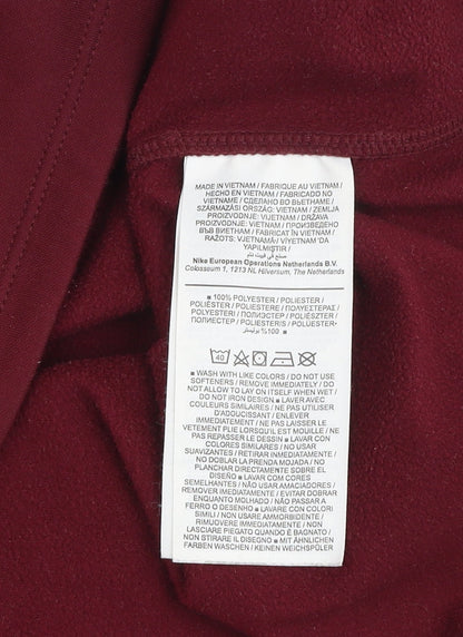 Mens UK Size M Nike Red Pullover Sweatshirt