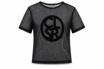 Womens UK Size 12 Closure London Black Basic T-Shirt