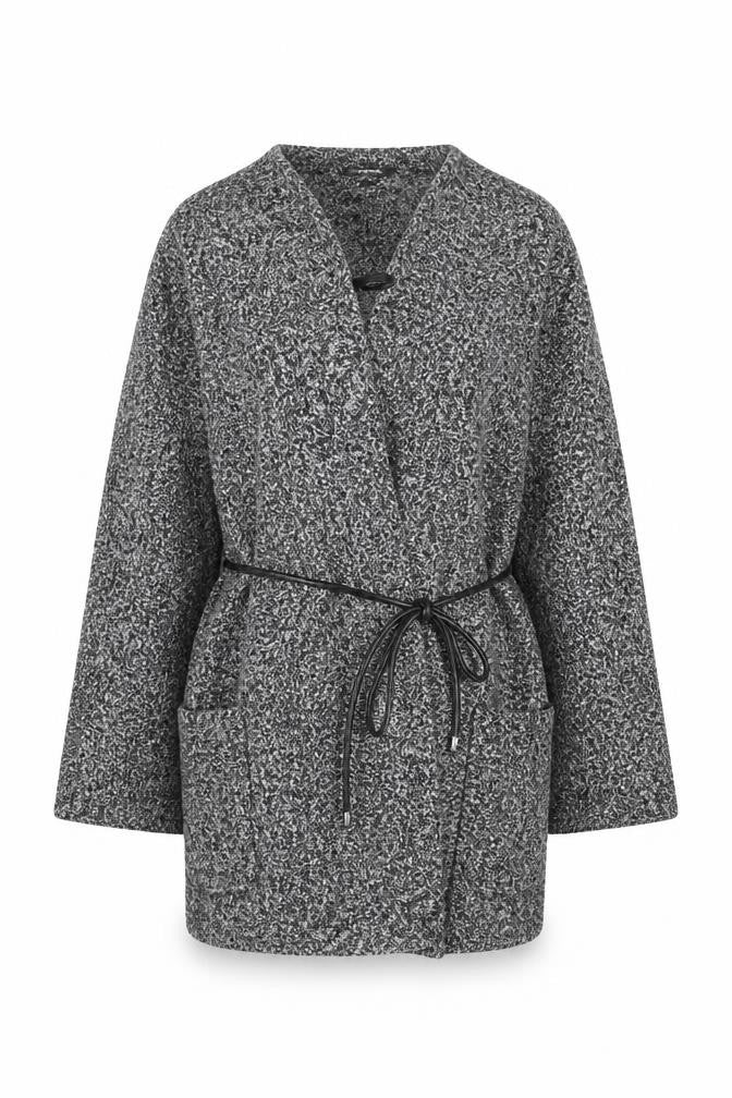 Womens UK Size 18 Mystify Grey Basic Jacket