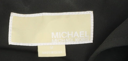 Michael Kors Women's Green Hooded Parka Coat Size M