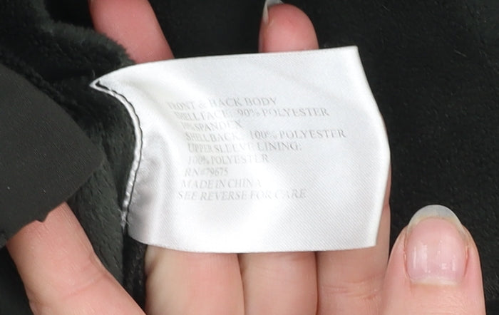 Michael Kors Women's Green Hooded Parka Coat Size M