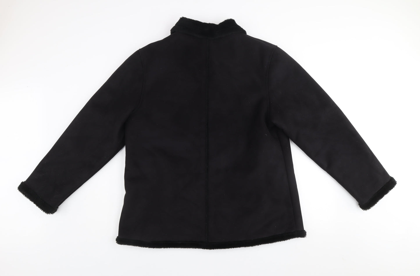 Womens UK Size XL Carraig Donn Black Overcoat