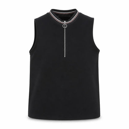 Womens UK Size S Zara Black Basic Tank
