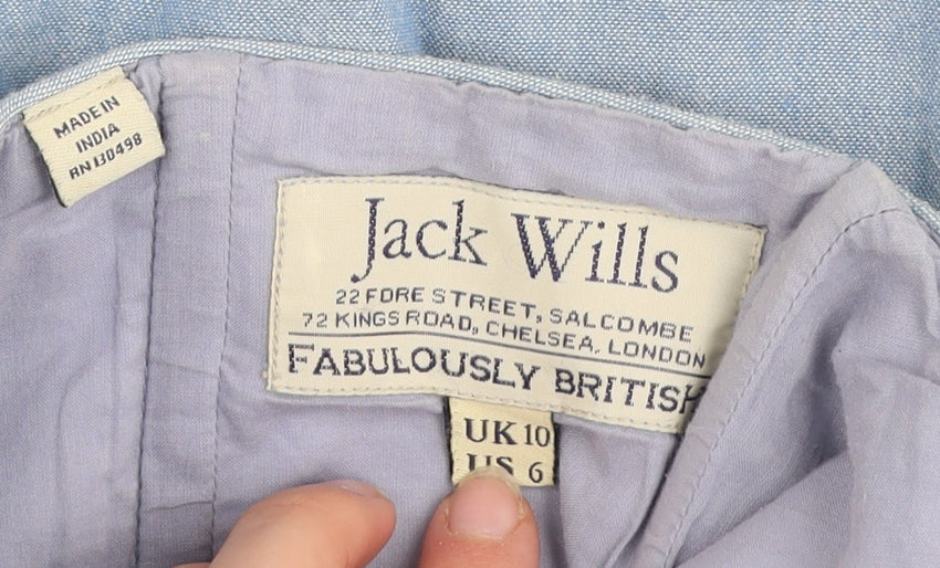 Womens UK Size 10 Jack Wills A-Line Dress