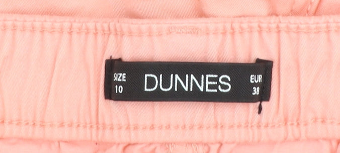 Womens UK Size 10 Dunnes Regular Fit Chino Shorts