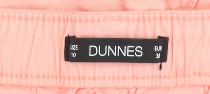 Womens UK Size 10 Dunnes Regular Fit Chino Shorts