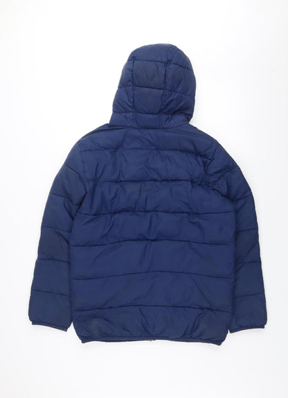 Boys UK Size 14 Years Under armour Blue Puffer Jacket