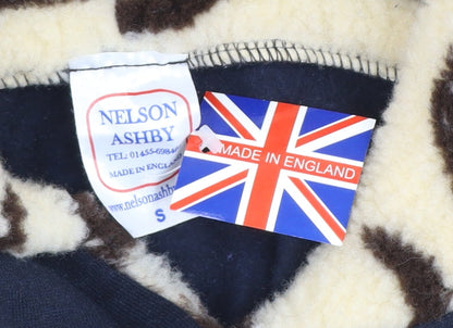 Womens UK Size S Nelson Ashby Blue Pullover Hoodie
