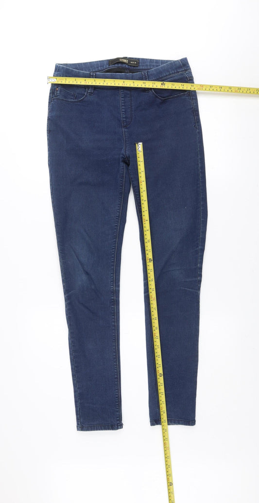 Dunnes Stores Women Blue Skinny Denim Jeans Size 10 Slim Fit