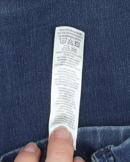 Dunnes Stores Women Blue Skinny Denim Jeans Size 10 Slim Fit