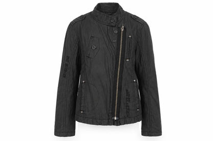 Girls UK Size 9-10 Years NEXT Black Biker Coat