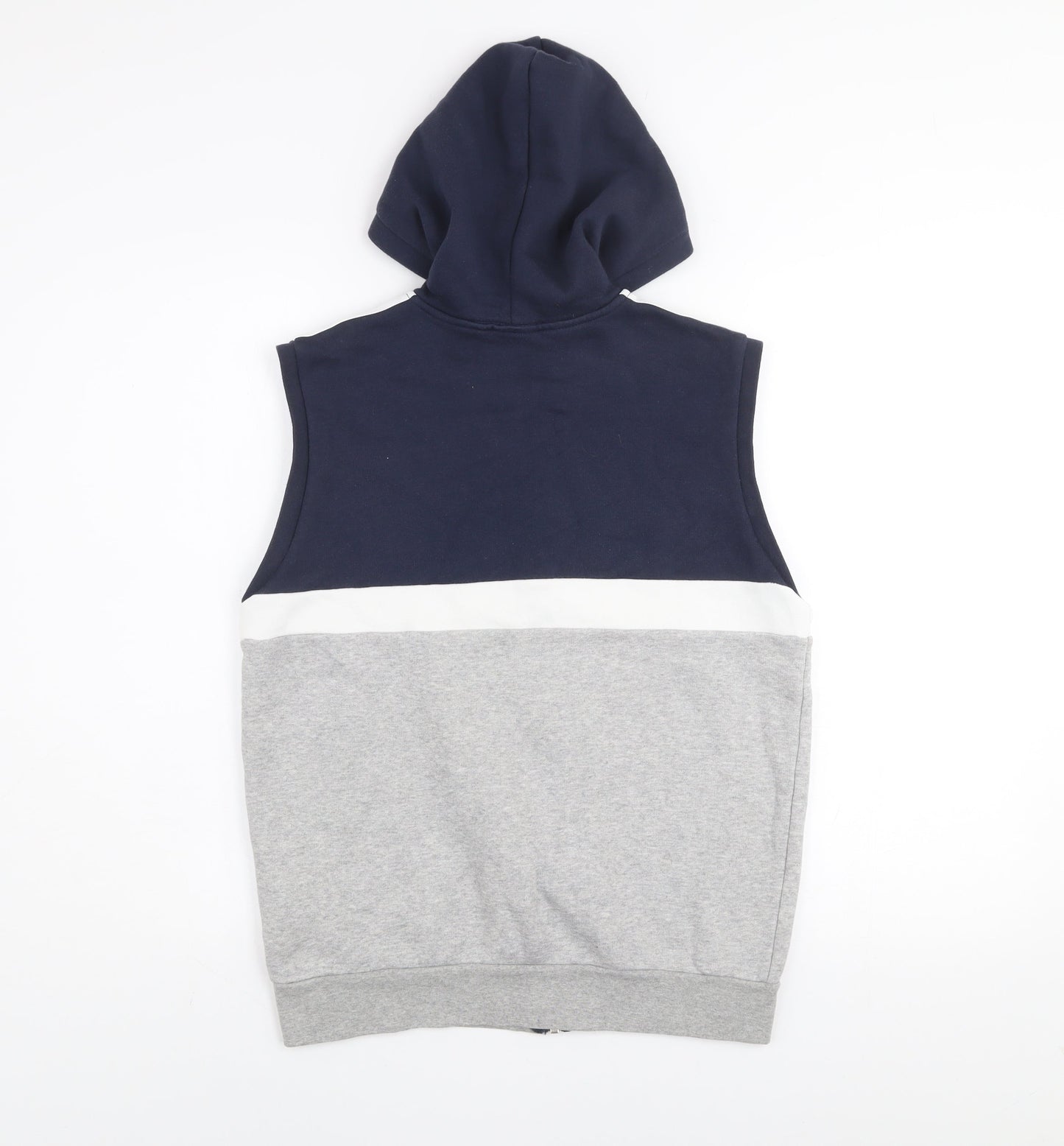 Adidas Teens Multicoloured 164 Sleeveless Hooded Zip Active Jacket