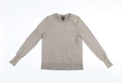 Womens UK Size 12 River Island Beige Pullover Jumper