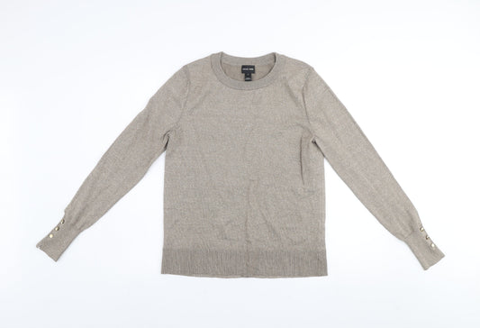 Womens UK Size 12 River Island Beige Pullover Jumper