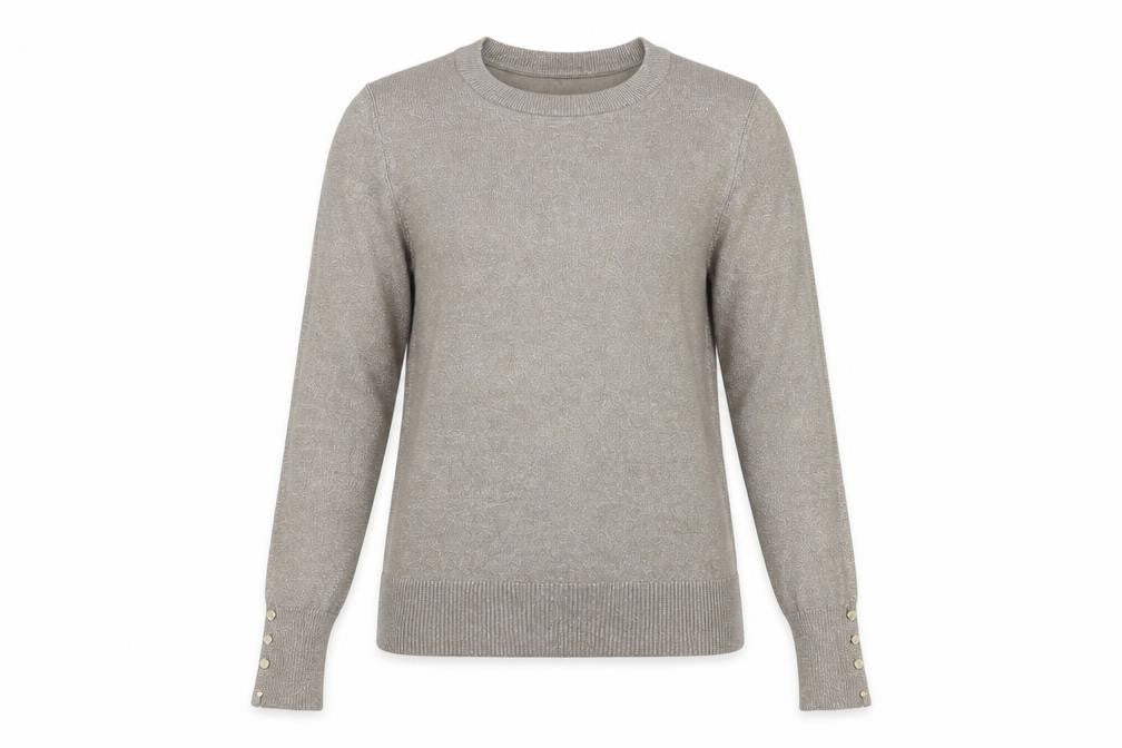 Womens UK Size 12 River Island Beige Pullover Jumper