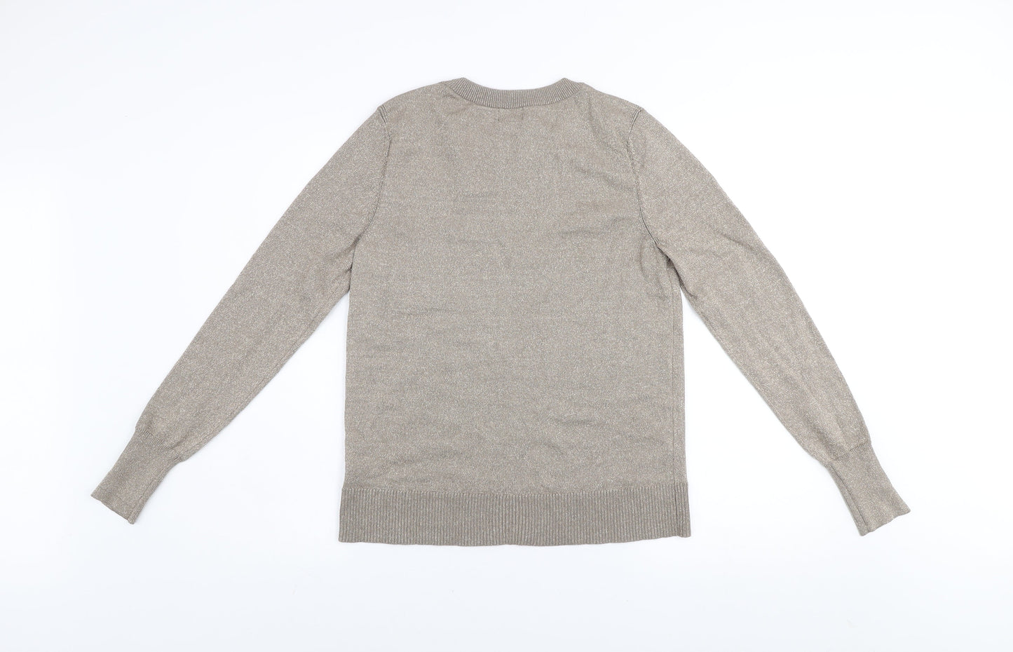 Womens UK Size 12 River Island Beige Pullover Jumper