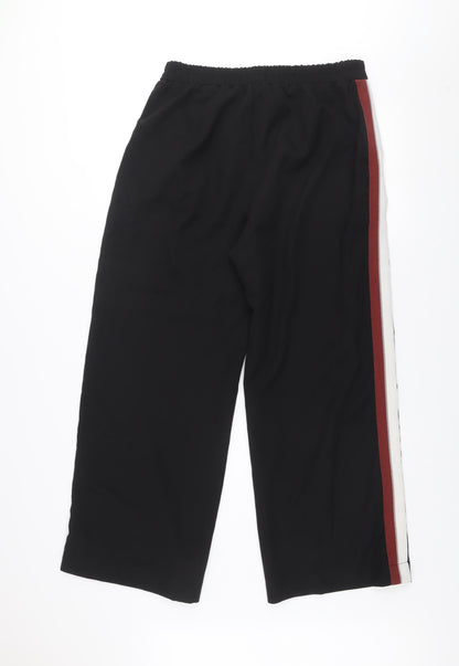 Womens UK Size 12 Gallery Regular Fit Casual Workwear Black Trousers