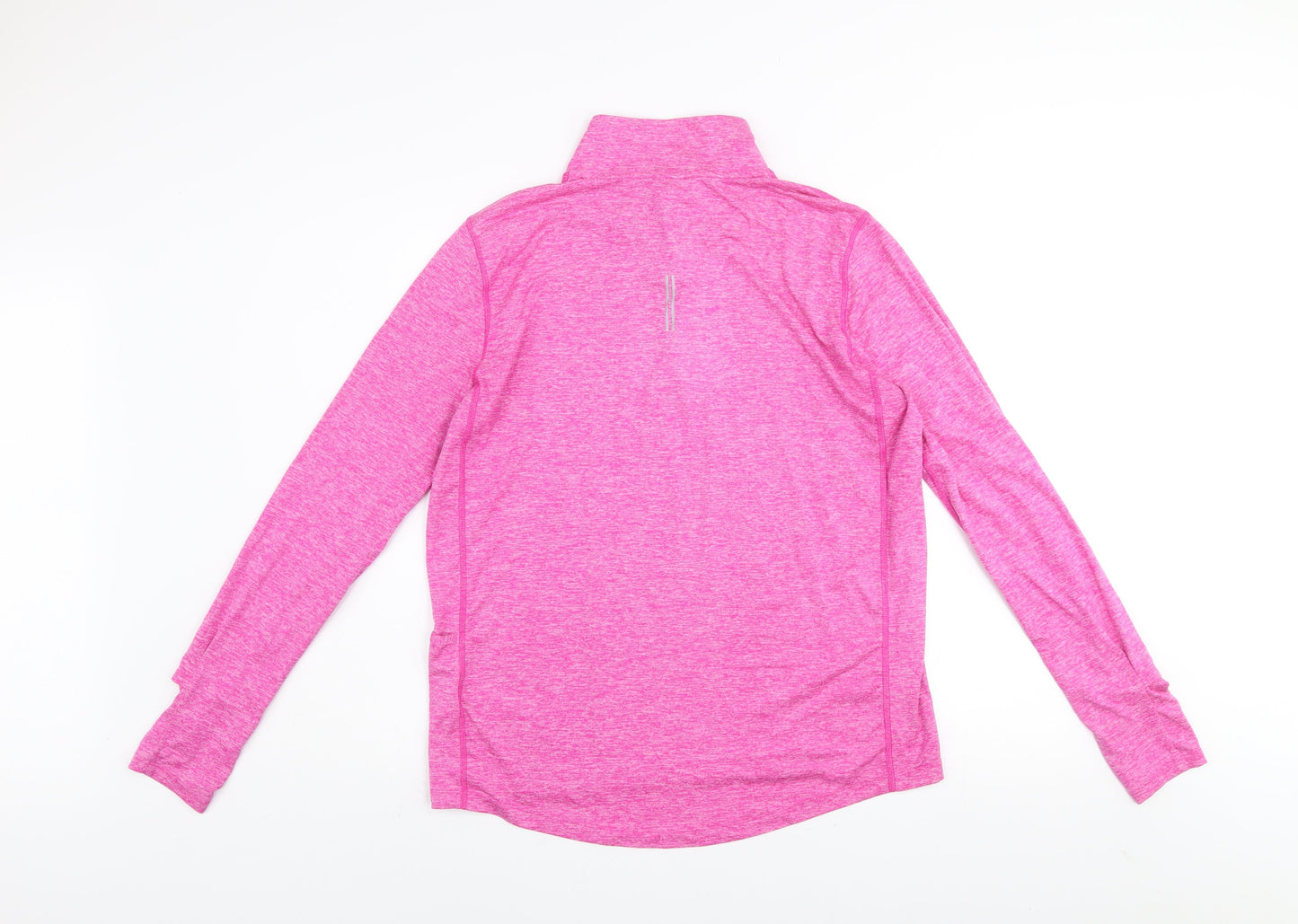 Nike Women's Pink Dri-FIT 1/2 Zip Running Sweatshirt Size M